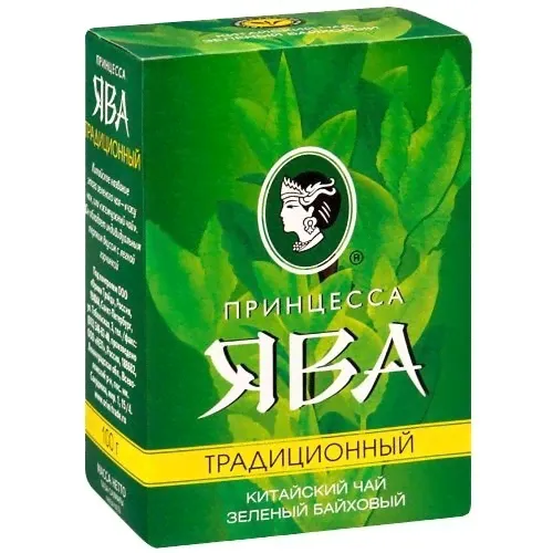 "Принцесса Ява" зеленый традиционный