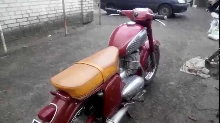 Jawa 350/360 Ява старушка.Легкий Обзор