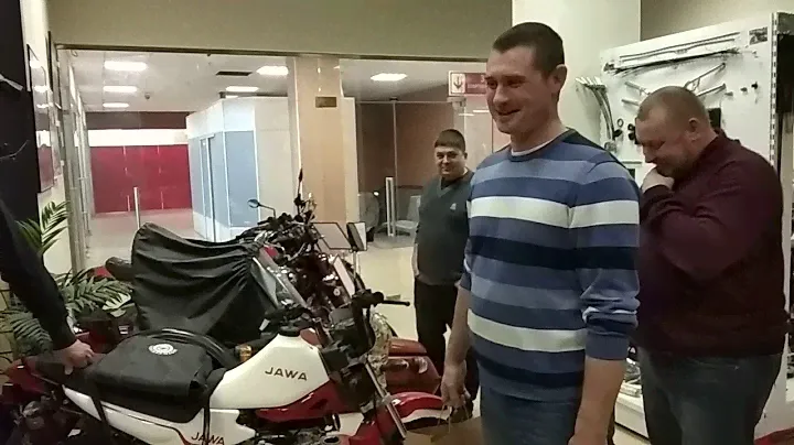Встреча с директором завода Ява Владимиром Засадилом и зам.по коммерческим вопросам Иржи Крафтом.