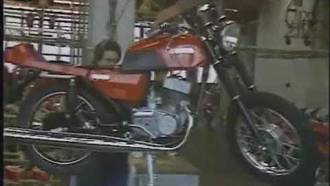 Производство мотоциклов Ява 350/638/0/00. Завод Ява ЧССР 1988 г. 90 % экспорт в СССР.