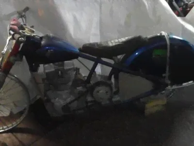 Мотоцикл ЯВА-500, ледовый.