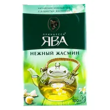 Чай зеленый Принцесса Ява 100г Китайский жасмин листовой