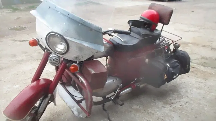 Мотоцикл JAWA 360/350.Год выпуска 1966.Мотоцикл для дальних путешествий.