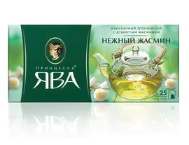 Принцесса Ява "Нежный Жасмин" пакетики зеленый 25 шт *2 гр