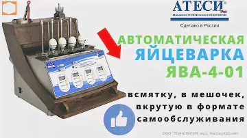 ЯЙЦЕВАРКА Atesy ЯВА 4 01  {Обзор, Работа}