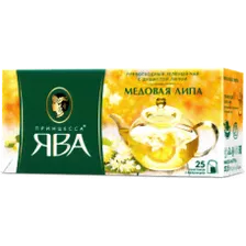 Принцесса Ява Медовая Липа 25 пак. зелёный аромат (Россия)