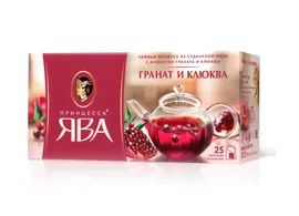 Чай Пр. Ява каркаде 25п*1,5г/18 Гранат и клюква - 1459